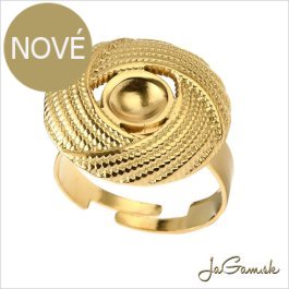 Základ na prsteň s lôžkom CHIRURGICKÁ OCEĽ 6mm, 1ks (CH1773g)